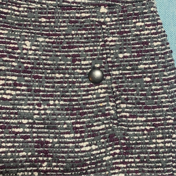 LOFT Tweed Skirt Size 00P - Picture 2 of 9